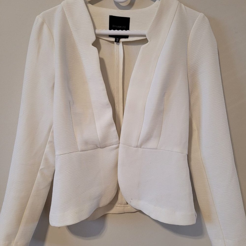 White Blazer